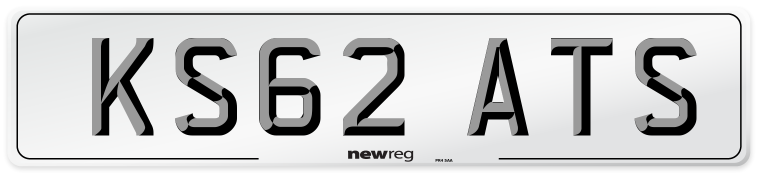 KS62 ATS Number Plate from New Reg
